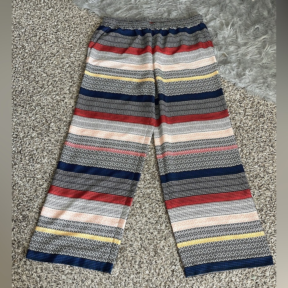 Vince Camuto Multicolored Women’s Striped Wide Leg Pants